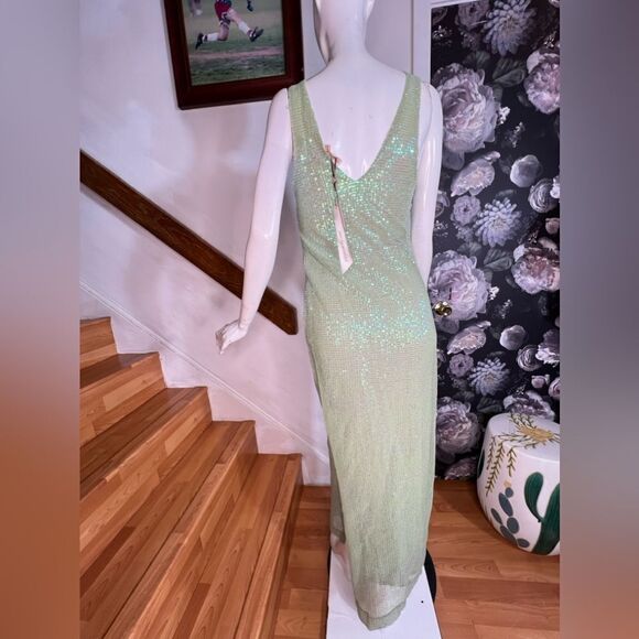 Anthropologie byTiMo Sequins Strap Dress/ size XS - Picture 7 of 8